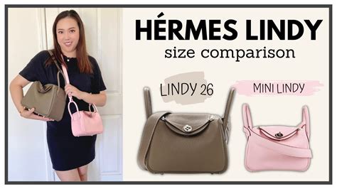 hermes mini lindy|hermes mini lindy size.